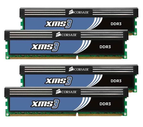 Corsair XMS3 16GB (4x4) DDR3-1333